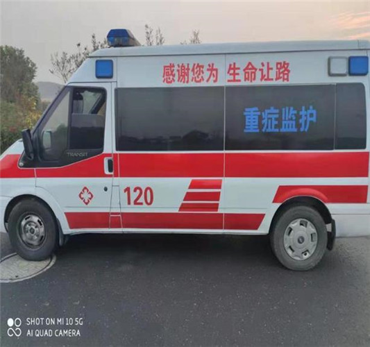 伊州救护车出租服务案例3